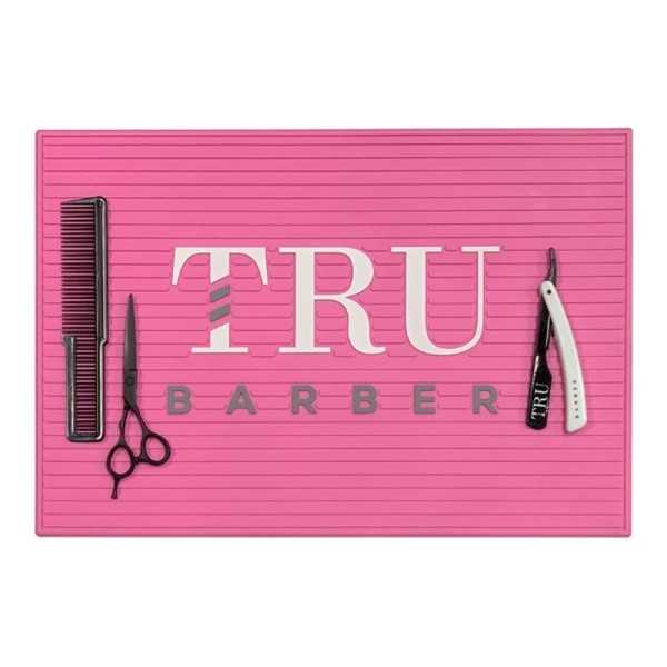 TRU BARBER ALFOMBRA GOMA ROSA
