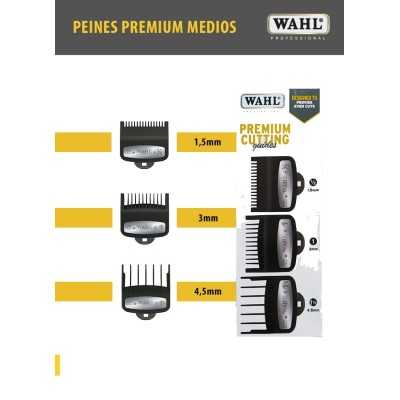 WAHL PACK PEINES PREMIUM MEDIOS 