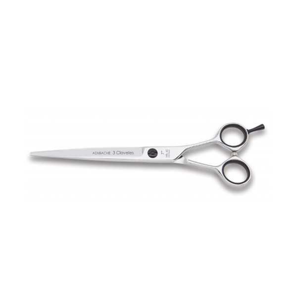 3 CLAVELES TIJERA PROFESIONAL 7'' AZABACHE