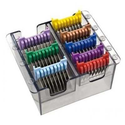 PACK DE PEINES UNIVERSALES METAL COLOR, Wahl, Moser o Ermila