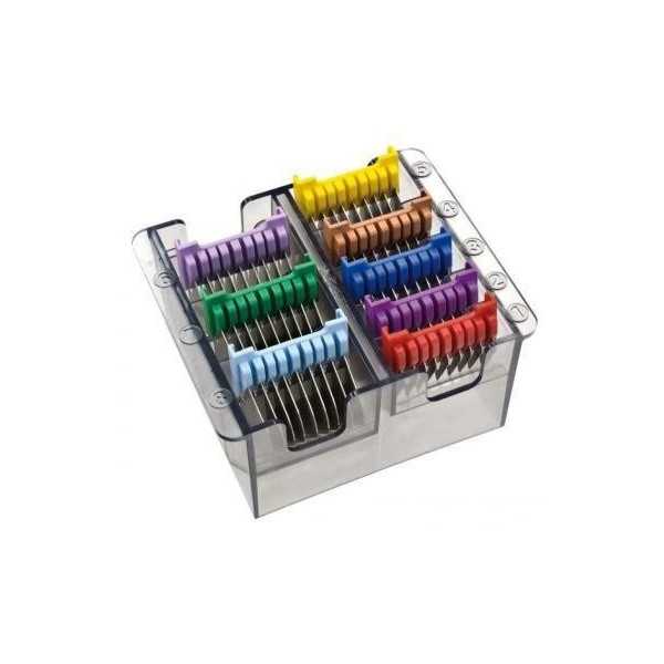 WAHL,MOSER,ERMILA PACK DE PEINES UNIVERSALES METAL COLOR
