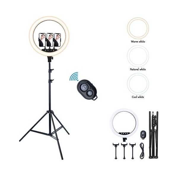 ARO LUZ LED D.45MM CON TRÍPODE
