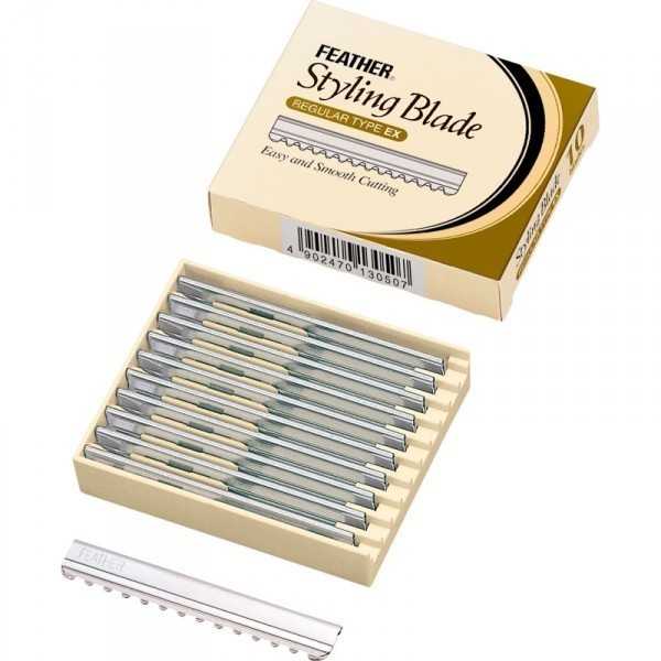 CUCHILLAS FEATHER STYLING BLADE REGULAR TYPE
