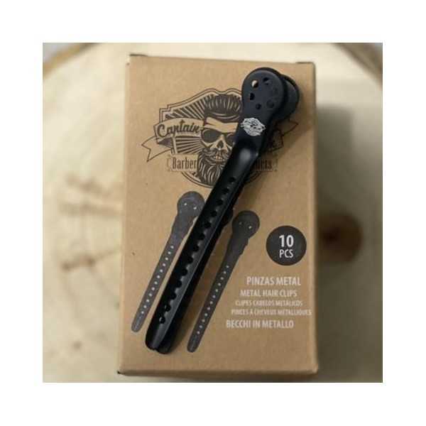 CAPTAIN COOK CAJA 10 PINZAS METAL