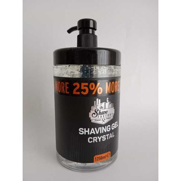 THE SHAVE FACTORY GEL DE AFEITADO CRYSTAL 1250ML