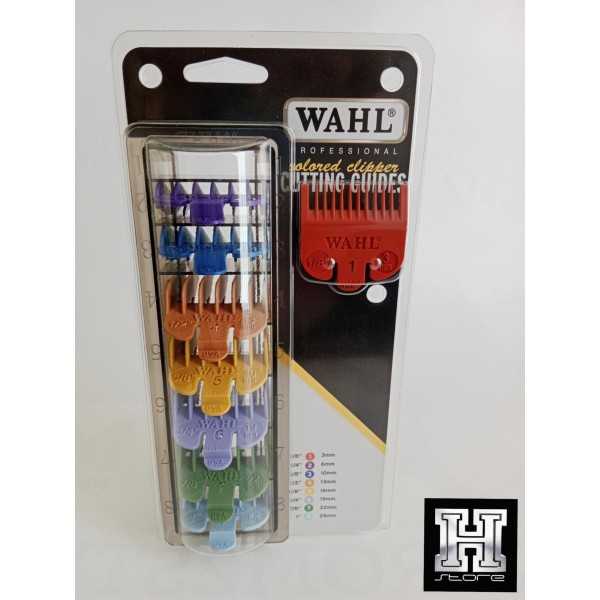 WAHL PACK PEINES COLOR 8 UNID