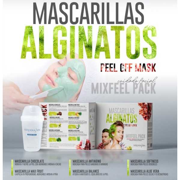 NIRVANA SPA MIXFEEL PACK MASCARILLAS