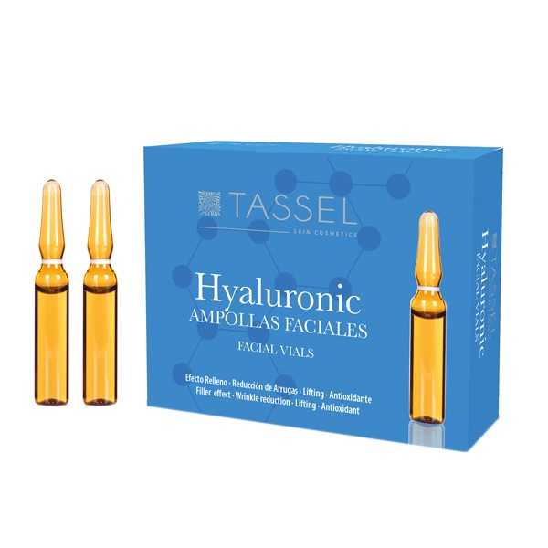 TASSEL AMPOLLAS FACIALES CON ÁCIDO HIALURÓNICO