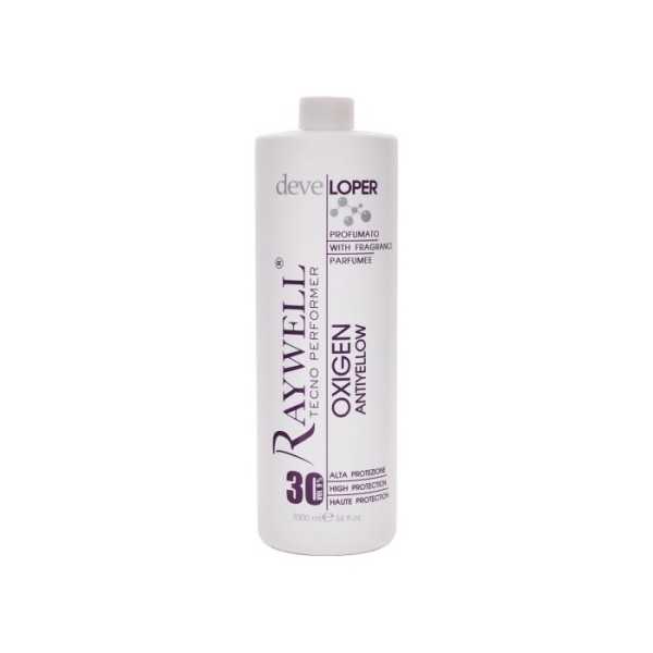 RAYWELL OXIGENADA ANTI-YELLOW 30 VOL 9% 1LITRO