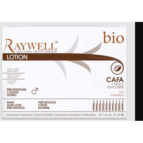RAYWELL BIO NATURE LOCIÓN PREVENCION CAÍDA HOMBRE 10X10 ML