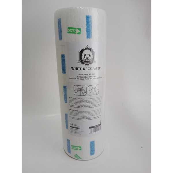 BIFULL FILA 5 ROLLOS PAPEL DE CUELLO BLANCO