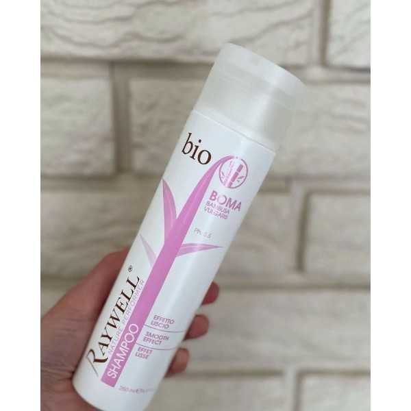 RAYWELL CHAMPÚ  BIO NATURE EFECTO LISO 250 ML