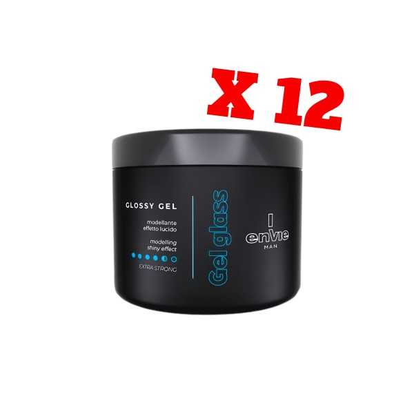 ENVIE GEL GLASS Nº2 EXTRA STRONG 500ML PACK 12 UNI.