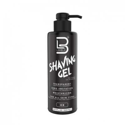 L3VEL3 SHAVING GEL ICE 500ML