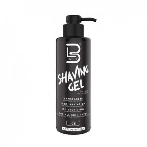 L3VEL3 SHAVING GEL ICE 500ML