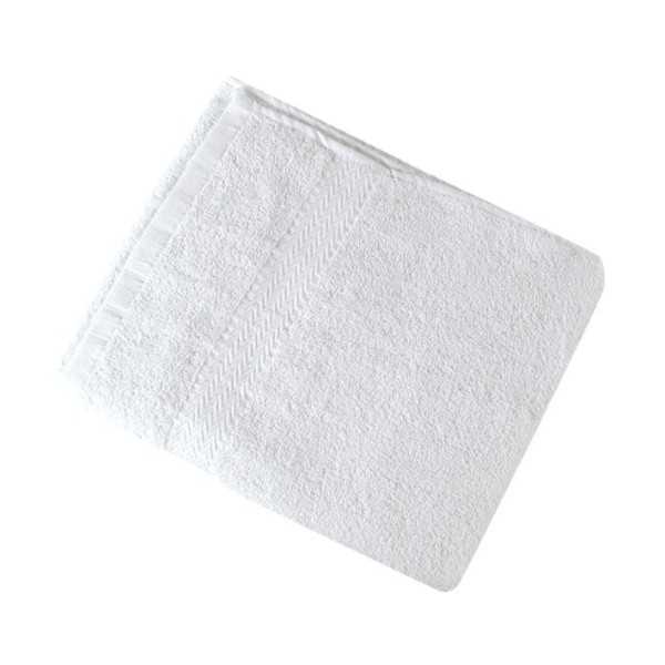 TOALLA DE RIZO BLANCA 40X80 CALIDAD SUPERIOR