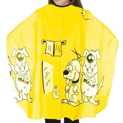 CAPA DE CORTE INFANTIL COLOR AMARILLO