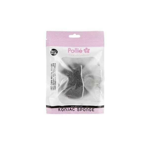 POLLIÉ ESPONJA KONJAC CARBÓN NATURAL