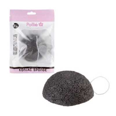 ESPONJA KONJAC CARBÓN NATURAL